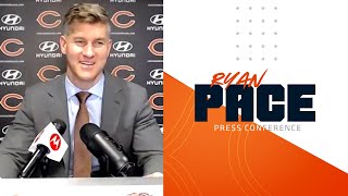 Ryan Pace On Drafting Justin Fields Chicago Bears