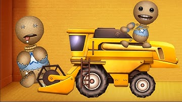 The Buddy vs Zombie Shredding Machine | Kick The Buddy