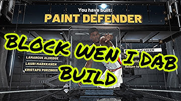 BEST PAINT DEFENDER POWER FORWARD BUILD ON NAB 2K20