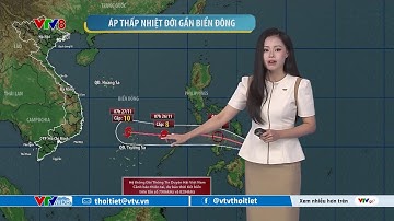 Dự báo thời tiết biển ngày 24/11/2025 | Áp thấp nhiệt đới gần Biển Đông | VTVWDB
