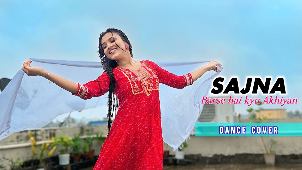 SAJNA - barse hai kyu ankhiyan 🌧️ | Dance Cover | Rainy Song Dance | Monsoon Song | SVF Music