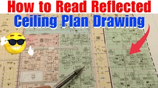 How to Read Reflected Ceiling Plan Drawing | Electrical Drawing Kaise Sikhe | RCP Drawings Explained