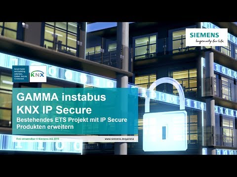 003 Siemens KNX IP Secure Neues ETS Projekt