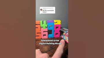 These are such a fun way to teach addition #math #mathematics #educationaltoy #buildingblocks