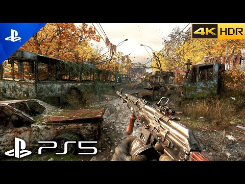 (PS5) WASTELAND | Immersive ULTRA Realistic Graphics Gameplay [4K 60FPS HDR] Metro Exodus Enhanced