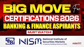 NISM Certifications Examinations | Must Watch for Banking &amp; Finance Aspirants | All About NISM 2026