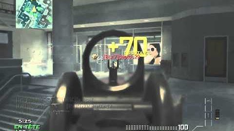 Mw3 : Triple élimination a la mitrailleuse lourde