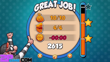 Robbery Bob 2: Double Trouble - Chillingo Ltd Pilfer Peak Level 5-8