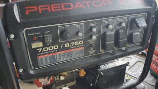 how to do an oil change on your predator 8750