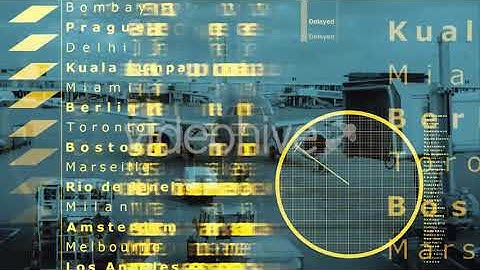 Plane Arrival 07 | Motion Graphics - Envato elements