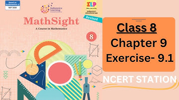 Mathsight Class 8 Chapter 9 Exercise 9.1 || Quadrilaterals || Mathsight