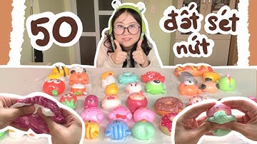 THỬ THÁCH LÀM 50 ĐẤT SÉT NỨT CHƠI CHO ĐÃ | Beisme