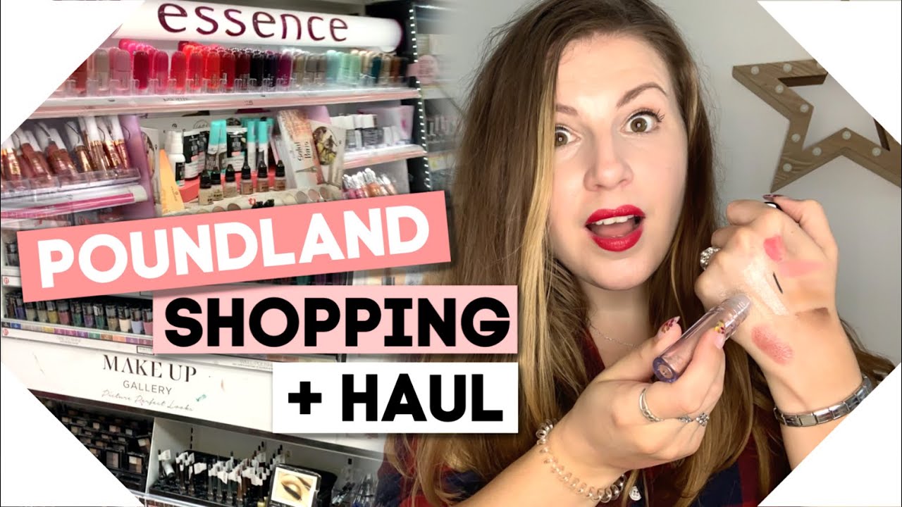POUNDLAND MAKEUP Haul + Wilko/Essence Shop With Me