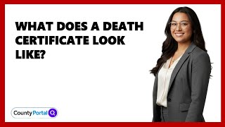What Does A Death Certificate Look Like