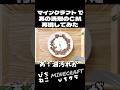 【マイクラ】あの洗剤のCM再現してみた！ #マインクラフト #マイクラ #ぴちねこ