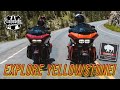 Exploring Yellowstone National Park on Harley Davidsons | 2021 | 3,000 Mile Week | 2LaneLife | 4K