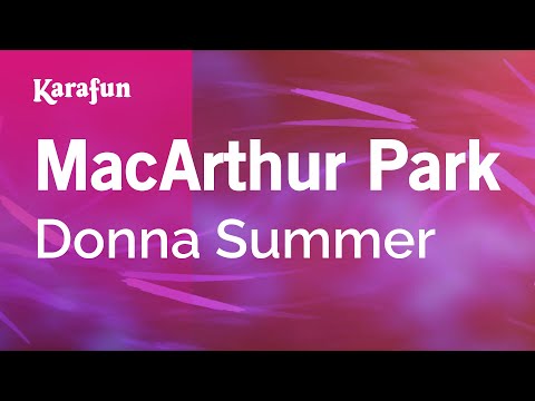 Macarthur Park - Donna Summer | Karaoke Version | Karafun