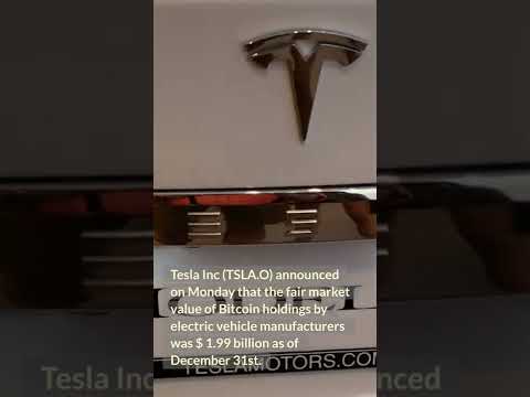 Tesla's Bitcoin Worth $2 Billion #Shorts