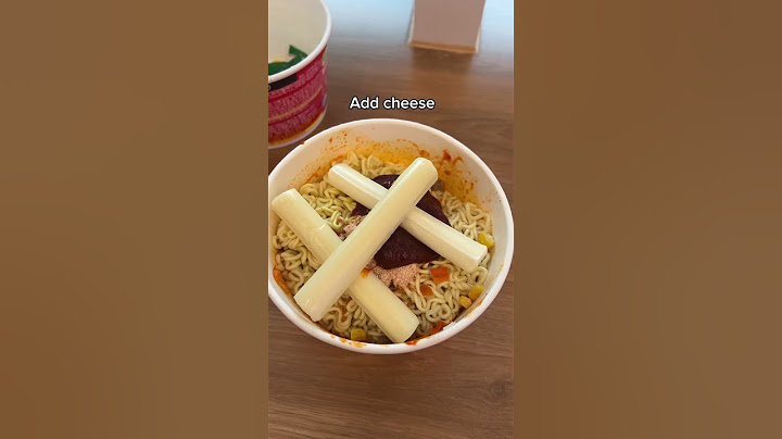 Try this at a Korean convenience store! 😋
