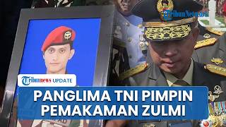 The Tni Commander Leads The Funeral Of Major Inf Anm Zulmi In Bandung He Was The Best Soldier