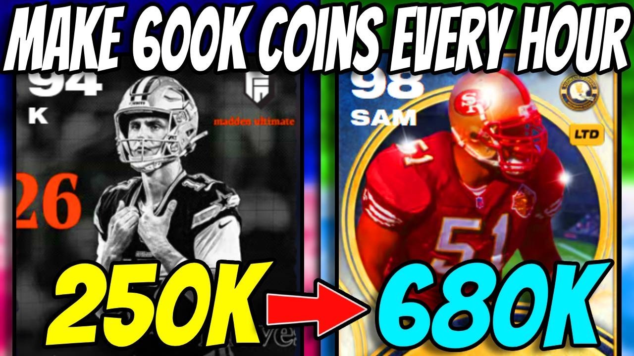How to Make 600k Coins Every Hour - Madden 26 Ultimate Team - YouTube