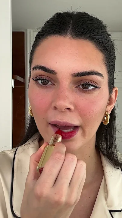 Kendall Jenner's French Girl Red Lip