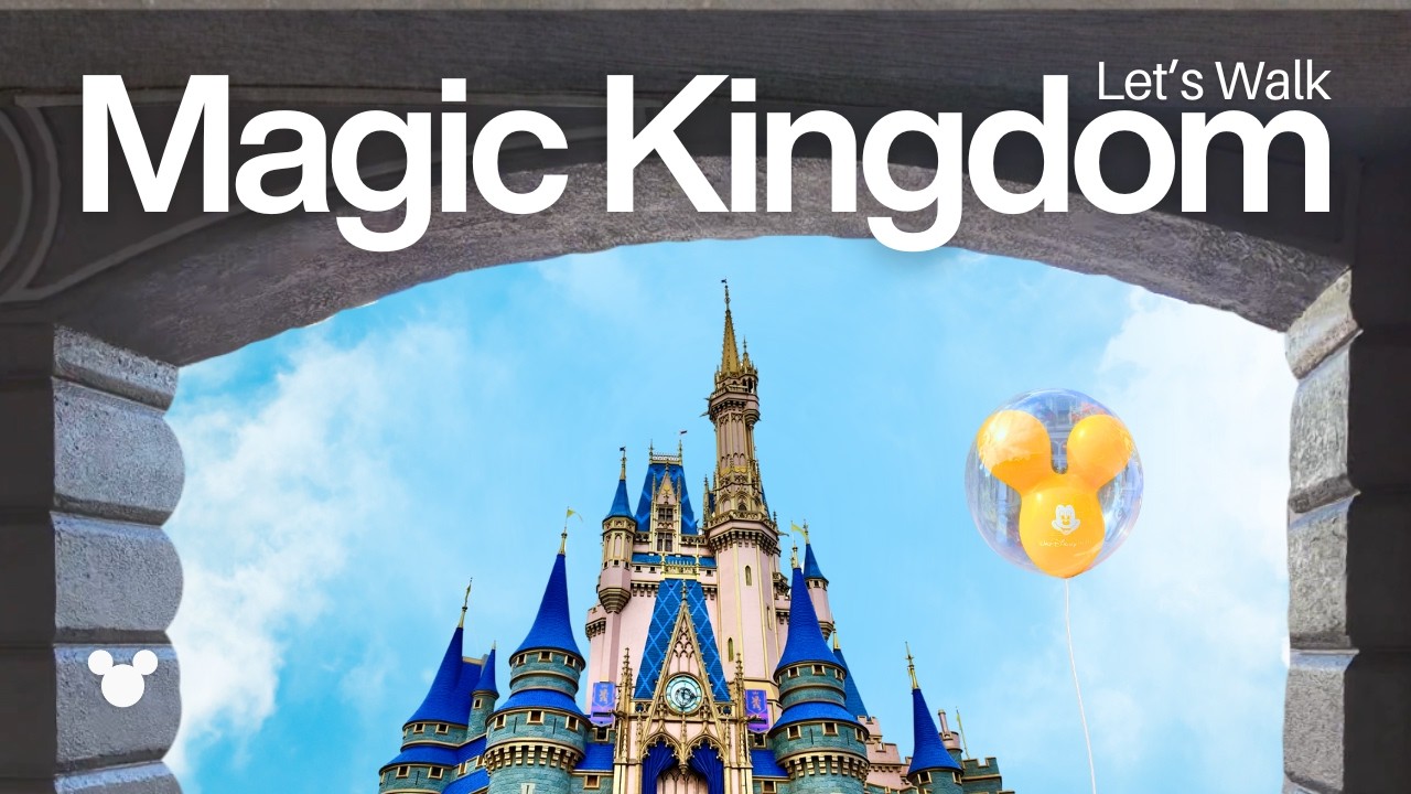 Full Walk Through Magic Kingdom | Real Time Walking Tour (No Talking)