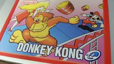 Classic Game Room - DONKEY KONG review for Nintendo e-Reader