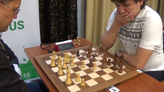 GM Alexandr Fier - FM Ilja Haitin, French defense, Blitz chess 