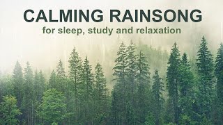 10 hours of calming rain with ambient New Zealand birdsong