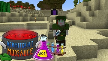 Hermitcraft Modsauce - 01 - Faffing about - Modded Minecraft