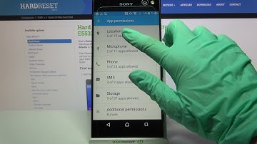 How to Check App Permissions in SONY Xperia C5 Ultra– App Manager