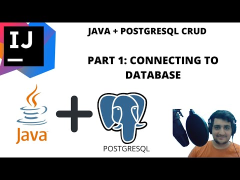 JAVA + PostGreSQL CRUD in 2021 ! PART 1: Connecting to PostGreSQL server