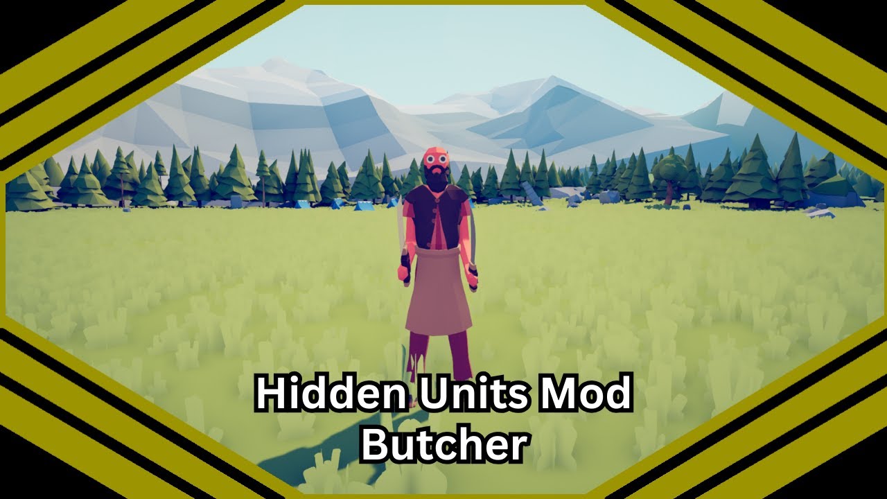 Hidden Units: Butcher | Totally Accurate Battle Simulator - YouTube