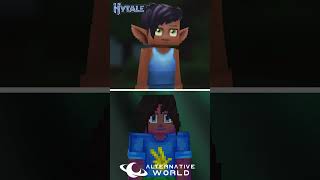 Hytale VS Minecraft Comparisson #minecraft #hytale #comparison