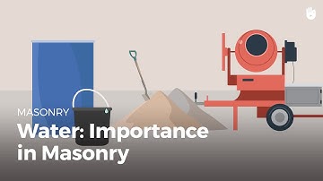 Learn about the different components and metrials for masonry: Water