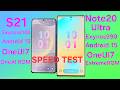 Galaxy S21[Exynos2100] Vs. Note20ultra[Exynos990] - Speed Test[OneUI7 Port]