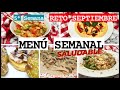 🥗5º MENÚ SEMANAL del Reto. SEPTIEMBRE, 30 DÍAS COMIENDO SALUDABLE. ADIOS A LAS DIETAS‼️