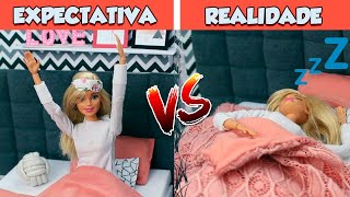 Rotina Da Manhã Versão Barbie - EXPECTATIVA Vs REALIDADE