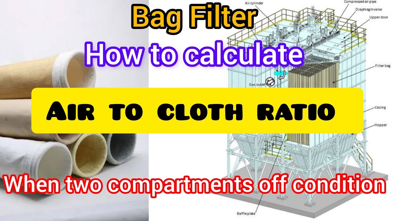 Air to cloth ratio / Bag filter / Fabric Filter / ACR when two ...