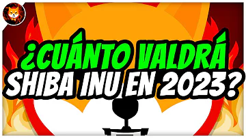 ¿Cuánto costará Shiba a finales de 2023?