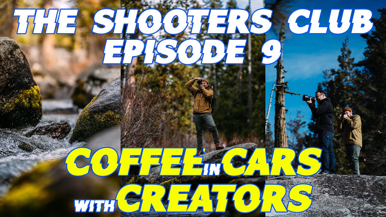 Coffee In Cars With Creators. The Shooters Club Podcast: Episode 9. (On The Road)