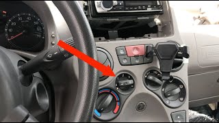 Sports Performance Problem with ventilation/ac Fiat Panda - replacing heater resistor