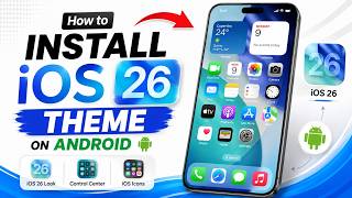How to Install iOS 26 Theme on Android | iOS 26 Liquid Glass Theme screenshot 2
