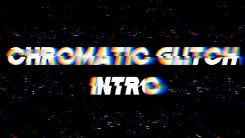 Make Chromatic Glitch Intro using Kinemaster In Android