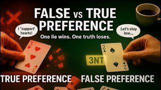 Bridge Game Learning (84) - False Preference #bidding #biddingstrategy #biddingstrategies