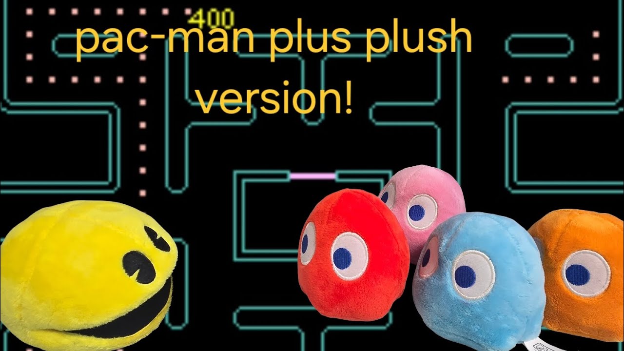 Pac-man plus plush version part 3