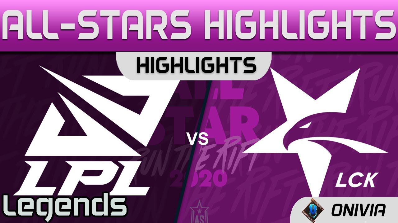 LPL vs LCK Highlights Legends LoL All Stars 2020 by Onivia - YouTube