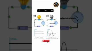 DC vs AC Current 🔌 Bulb क्यों अलग जलता है? #shorts #election #reels #automobile