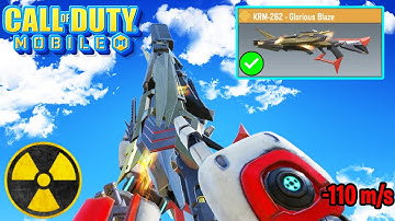 LEGENDARY **KRM GLORIOUS BLAZE** +  NUKE on 110ms WITH Subs! #codm